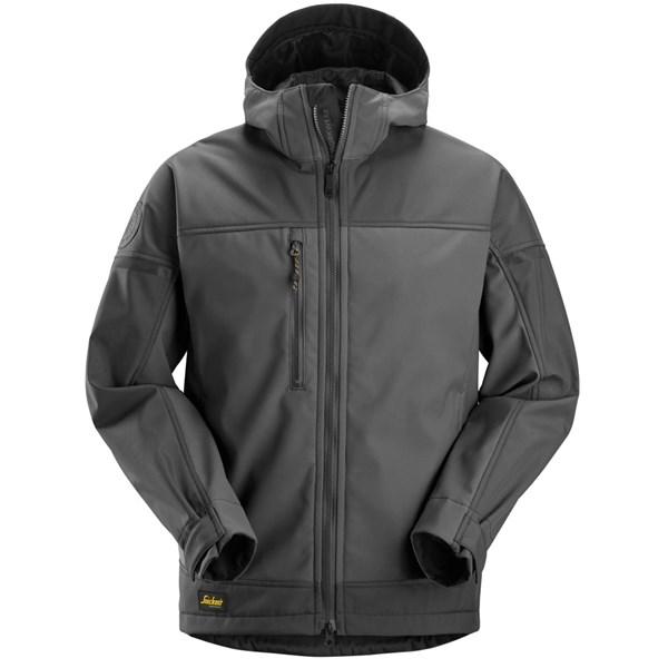 Snickers AllroundWork Softshell Stretch Jack met Capuchon 1226 (Prijs excl. BTW) - Afbeelding 3
