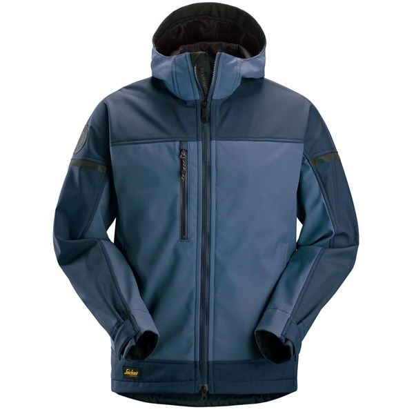 Snickers AllroundWork Softshell Stretch Jack met Capuchon 1226 (Prijs excl. BTW)