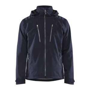 Blaklader Softshell Jack 4749-2513 Donker marineblauw/zwart (8699) maat XL (Nog 1 op voorraad)