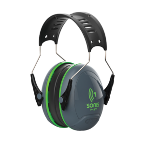 JSP Gehoorkap Sonis®1 Adjustable Ear Defenders AEB010-0AY-800 27dB SNR - Grijs/Groen