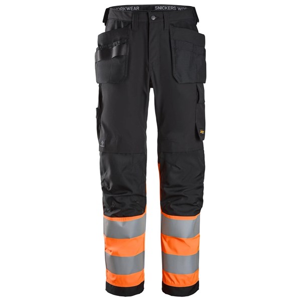 Snickers High-Vis Werkbroek met Holsterzakken Klasse 1 6239