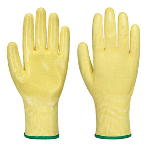 Portwest AP42 Cut E15 Silicone Heat Handschoen Snijbestendig Geel