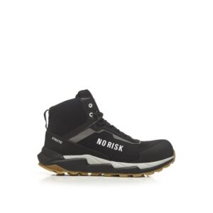 No Risk Athletic Mid Black S3 Veiligheidsschoen Hoog