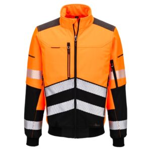 Portwest EV468-EV4 Hi-Vis Softshell Bomberjack (3L)