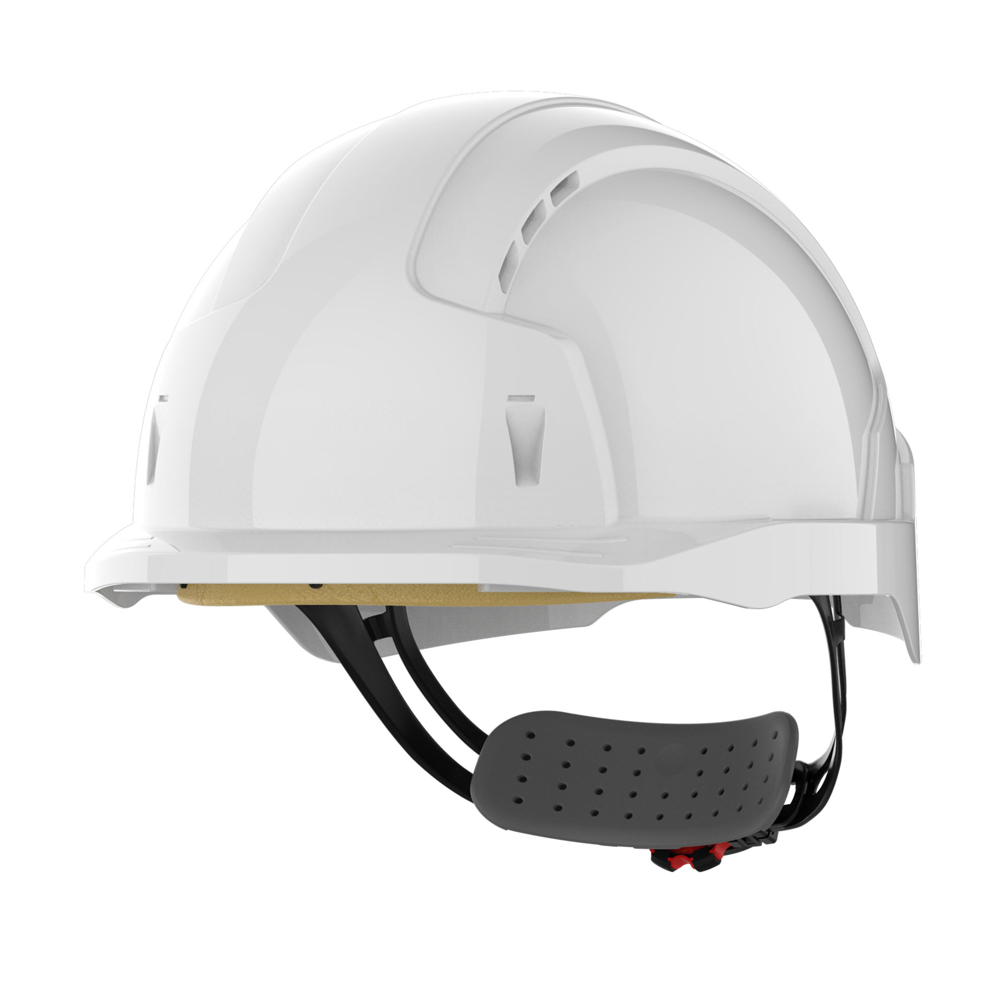 JSP EVOLite Veiligheidshelm Micro Peak Wielratel Geventileerd Geel AJD170-000 (20 stuks) - Afbeelding 4