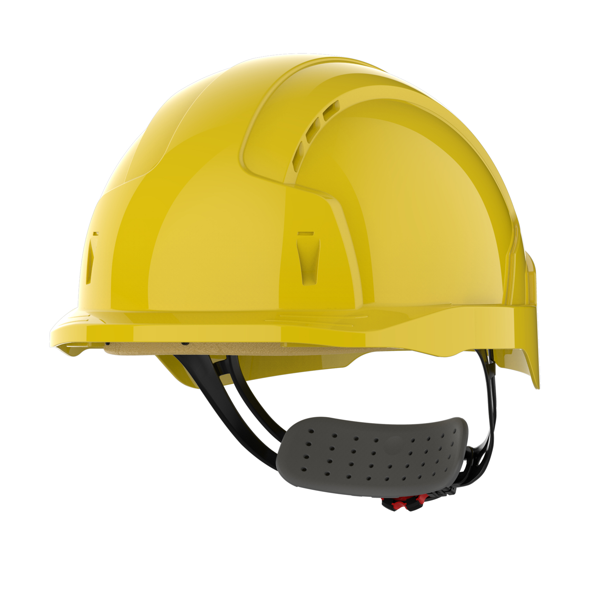 JSP EVOLite Veiligheidshelm Micro Peak Wielratel Geventileerd Geel AJD170-000 (20 stuks) - Afbeelding 2
