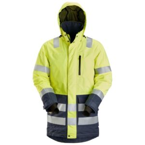 Snickers 1830 High-Vis Waterdichte Parka Klasse 3