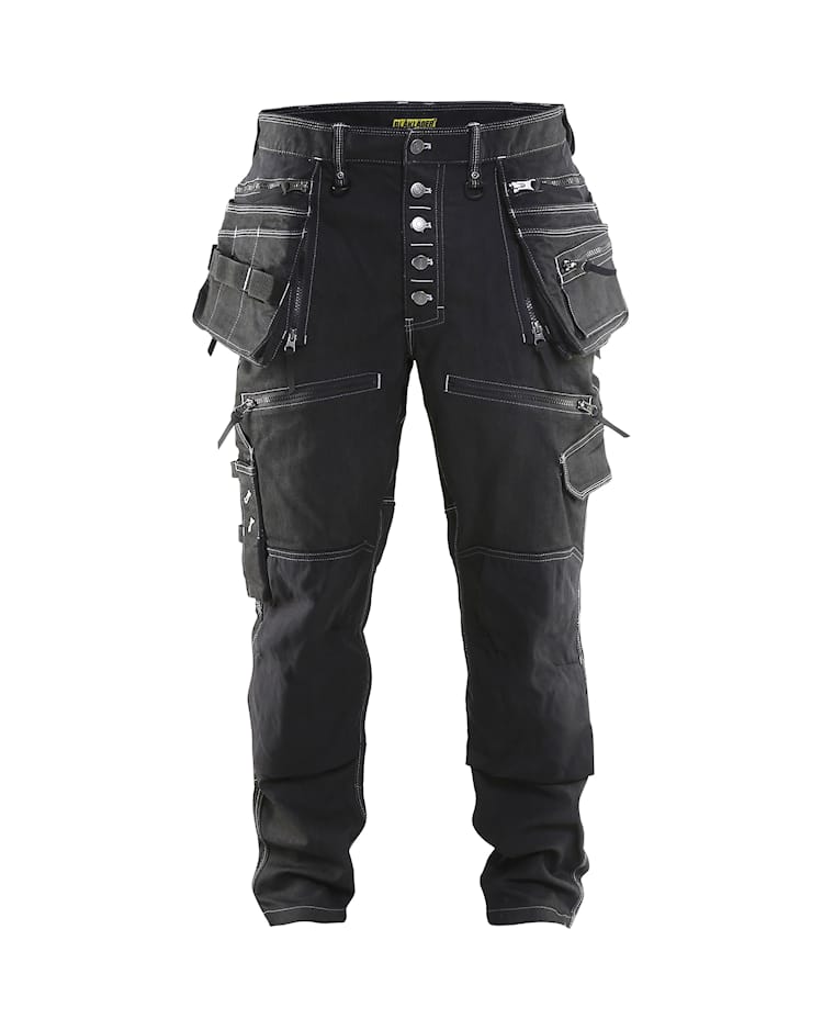 Blaklader 1999 Baggy Denim Stretch Werkbroek X1900 - Afbeelding 2