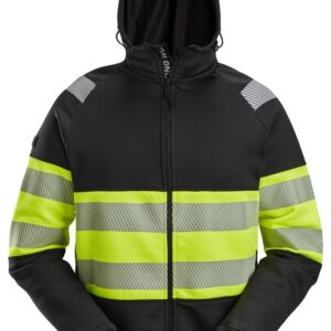 Snickers High-Vis Hoodie met Rits Klasse 1 2838