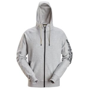 Snickers Logo Hoodie met Rits 2895