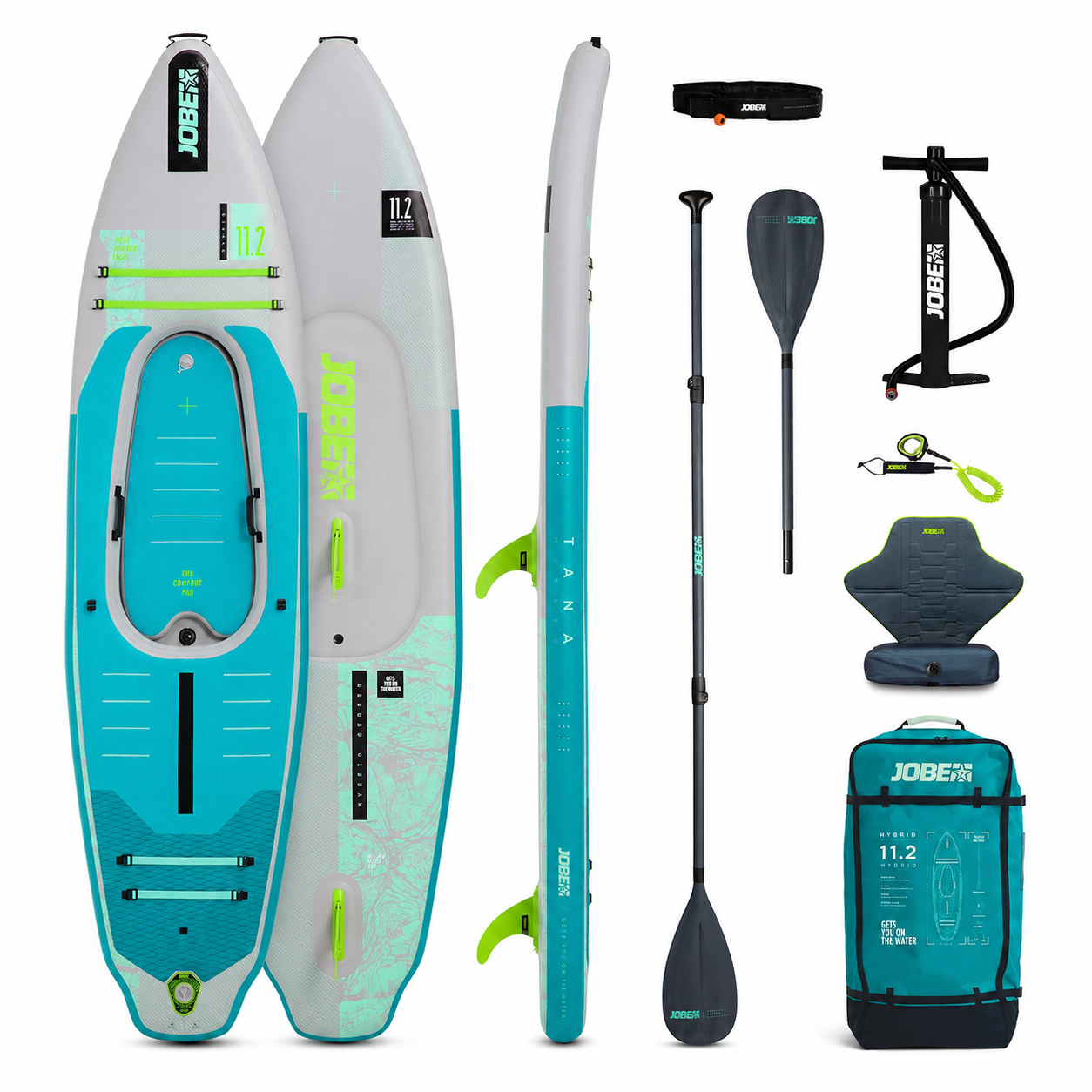Jobe Aero Tana Hybrid SUP Premium Board 11.2 Package