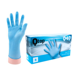 Qtop Q40 Nitril Handschoenen Blauw QGL-75AR24 (10x 100 stuks)