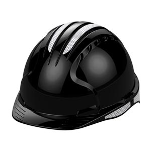 JSP PowerCap Infinity PAPR Vervangingshelm Zwart AKG179-P01-100